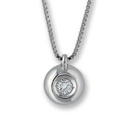 Halskette Gemoro Dame in Weißgold Diamante PBE1505B.03